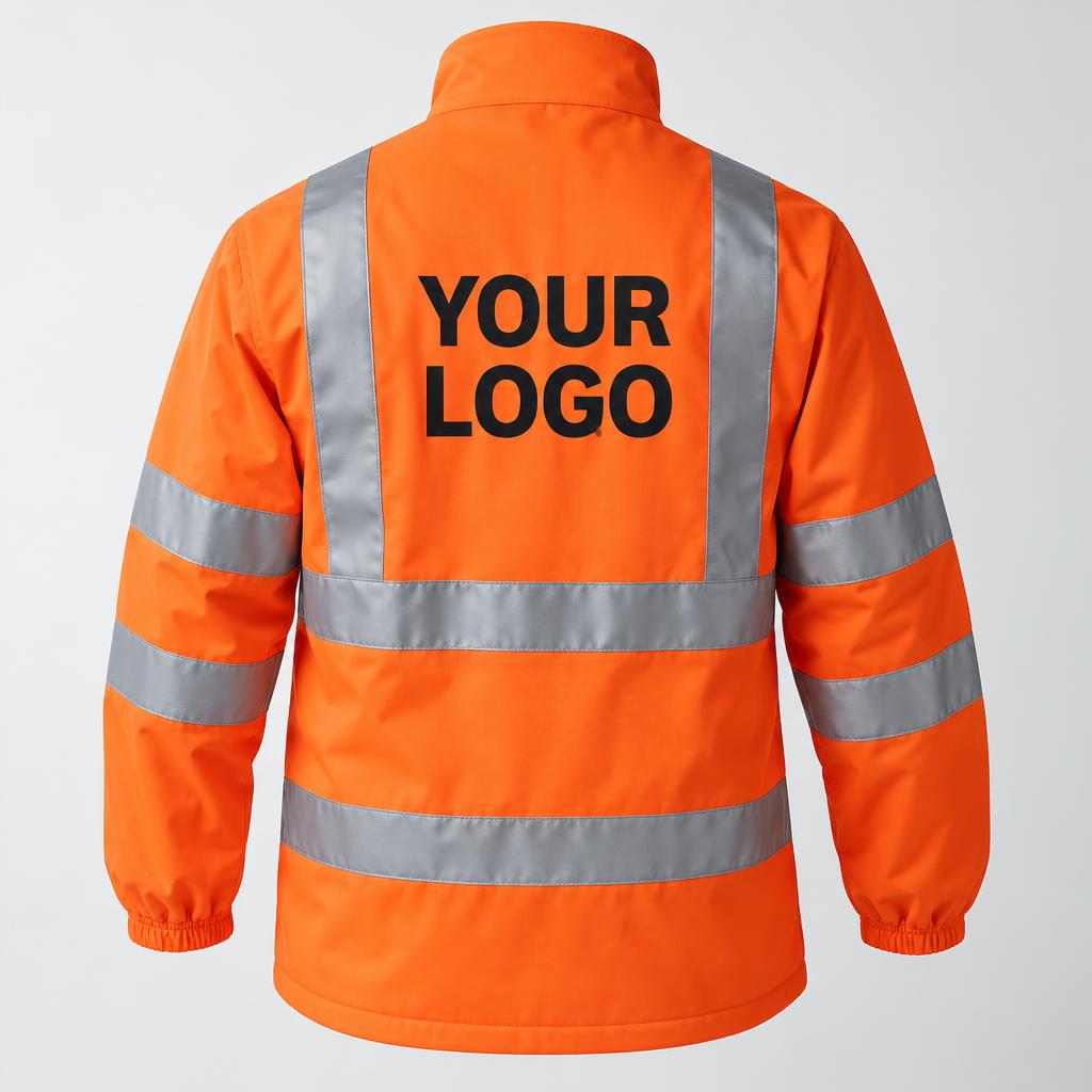 Branded Safety Apparel branded with YOUR LOGO placeholder