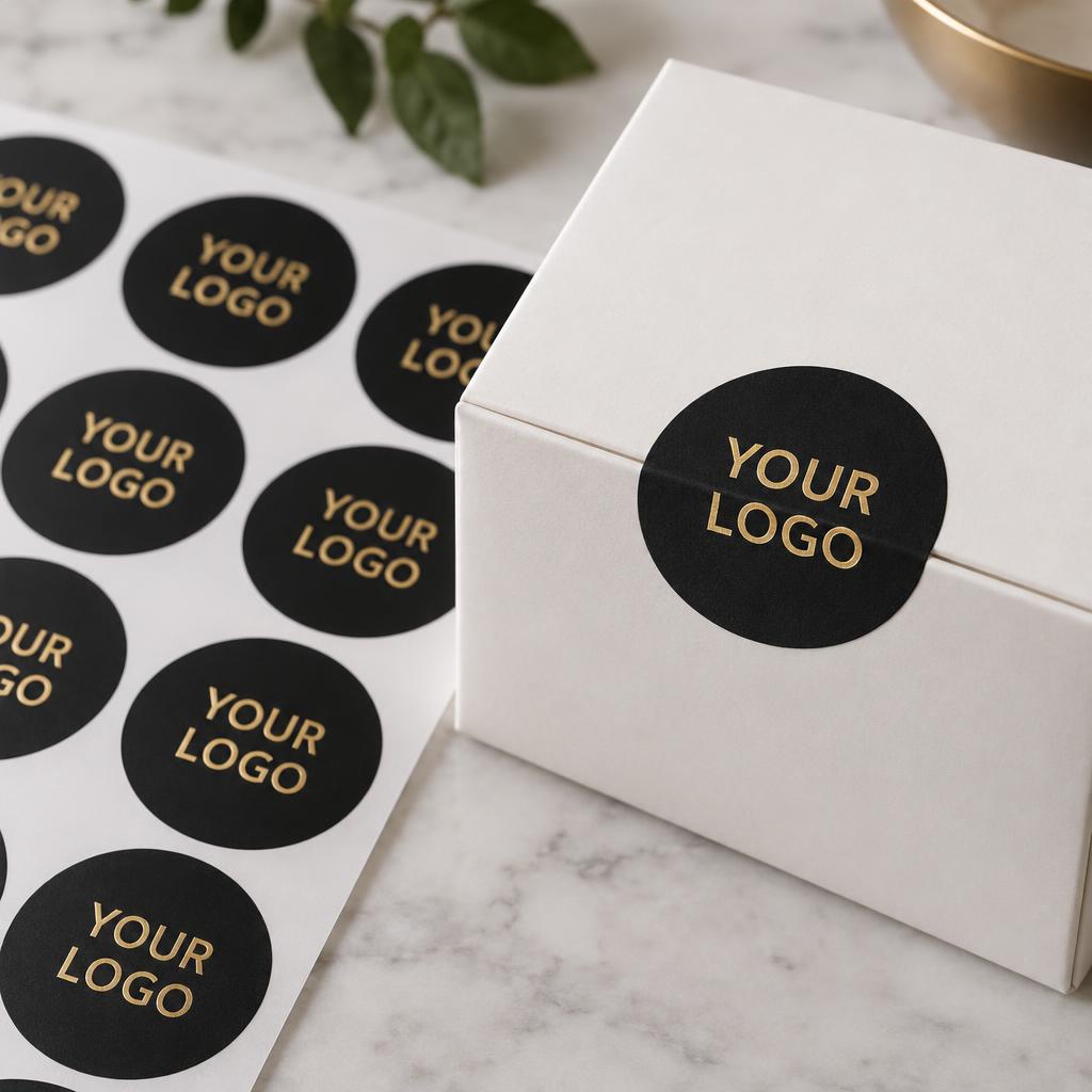 Custom Gold Foil Stickers